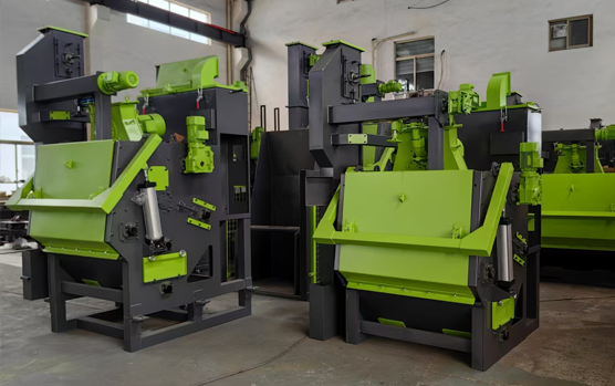 網(wǎng)帶通過式拋丸機 網帶通過式拋丸機